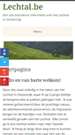Mobile Screenshot of lechtal.be